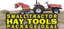 Small tractor hay tools package deal